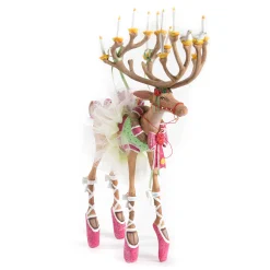 MacKenzie-Childs Holiday|Room Accents<Patience Brewster Dash Away Dancer Reindeer Figure