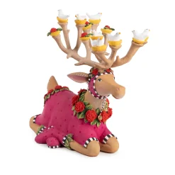 MacKenzie-Childs Holiday|Room Accents<Patience Brewster Dash Away Sitting Donna Reindeer Figure