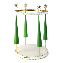 MacKenzie-Childs Holiday<Patience Brewster Dash Away Reindeer Mini Ornament Display