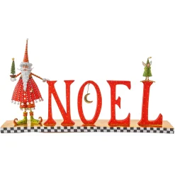 MacKenzie-Childs Holiday<Patience Brewster Dash Away NOEL Decor