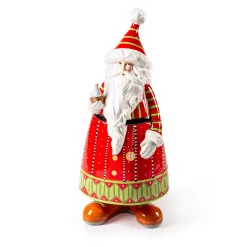 MacKenzie-Childs Holiday|Kitchen Storage & Organization<Patience Brewster Dash Away Santa Cookie Jar