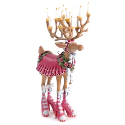MacKenzie-Childs Holiday|Room Accents<Patience Brewster Dash Away Donna Reindeer Figure
