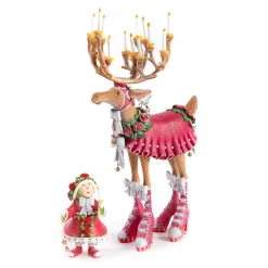 MacKenzie-Childs Holiday|Room Accents<Patience Brewster Dash Away Donna Reindeer Figure