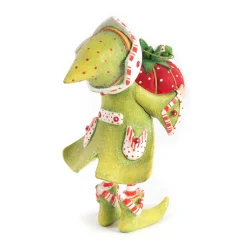 MacKenzie-Childs Holiday<Patience Brewster Dash Away Prancer's Elf Ornament