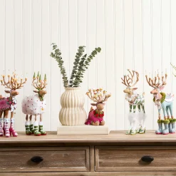 MacKenzie-Childs Holiday|Room Accents<Patience Brewster Dash Away Dasher Reindeer Figure