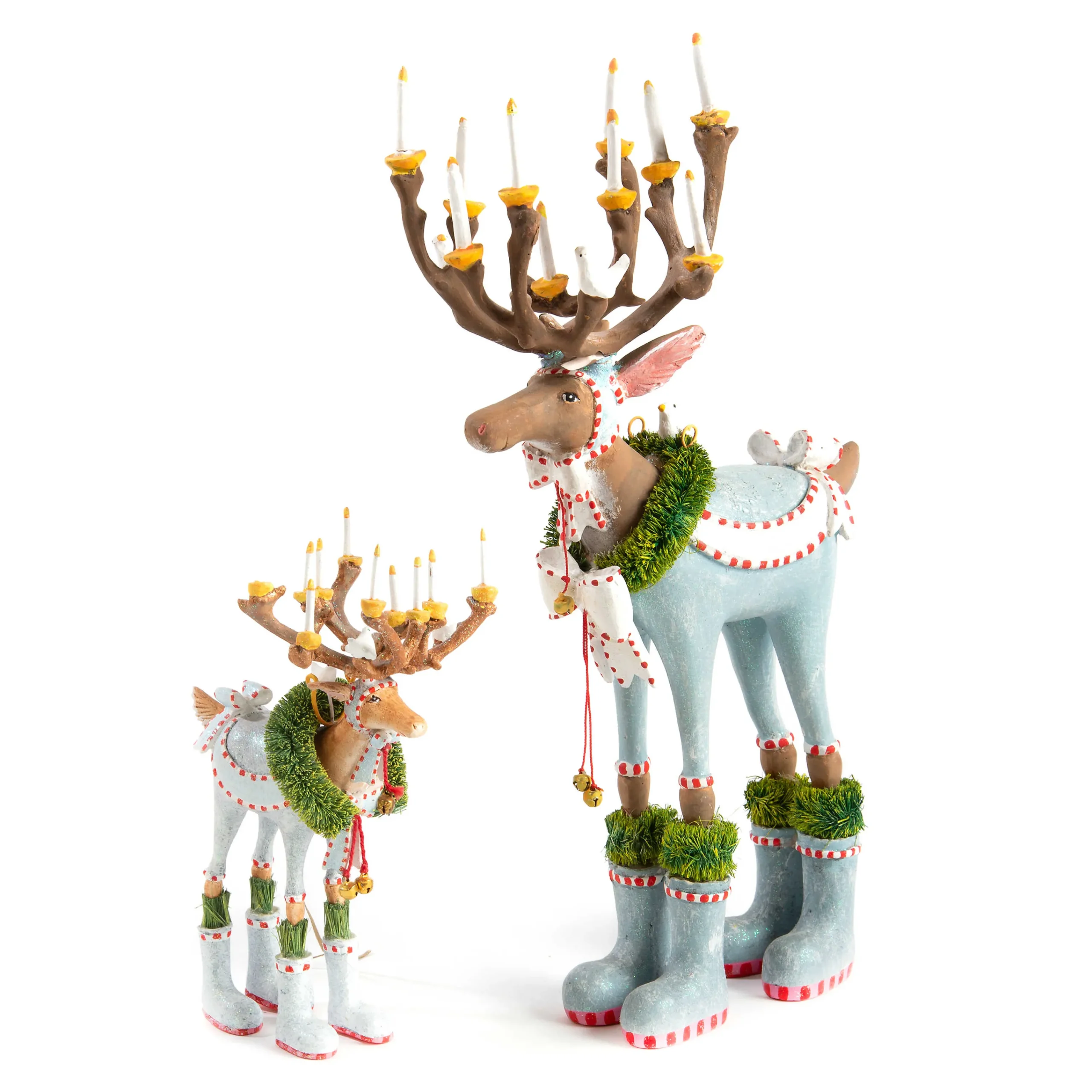 MacKenzie-Childs Holiday|Room Accents<Patience Brewster Dash Away Dasher Reindeer Figure