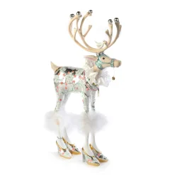 MacKenzie-Childs Holiday|Room Accents<Patience Brewster Moonbeam Vixen Reindeer Figure