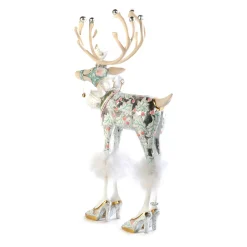 MacKenzie-Childs Holiday|Room Accents<Patience Brewster Moonbeam Vixen Reindeer Figure