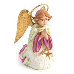 MacKenzie-Childs Holiday|Room Accents<Patience Brewster Nativity Praying Angel Figure