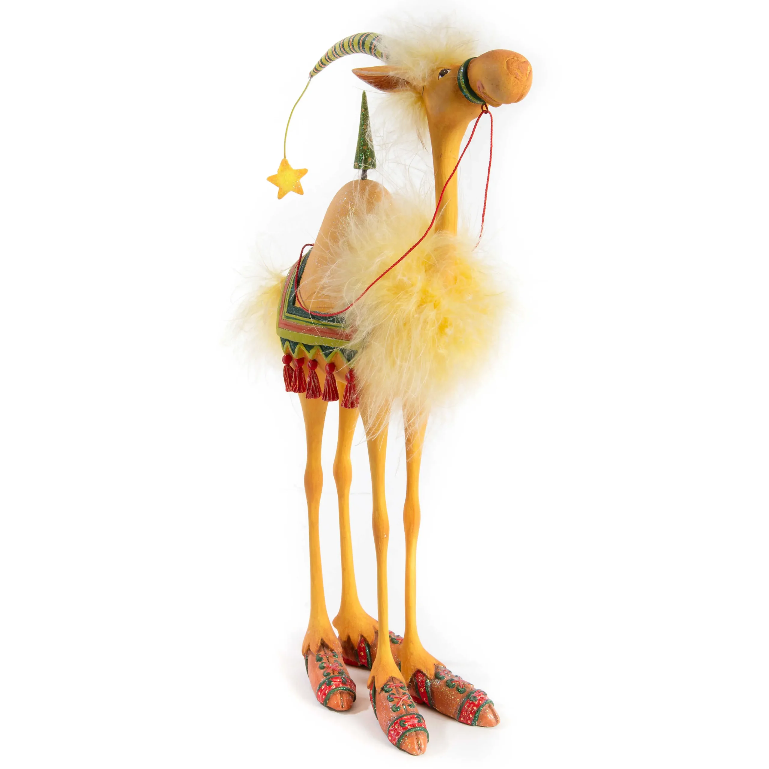 MacKenzie-Childs Holiday|Room Accents<Patience Brewster Nativity Harold the Camel Figure