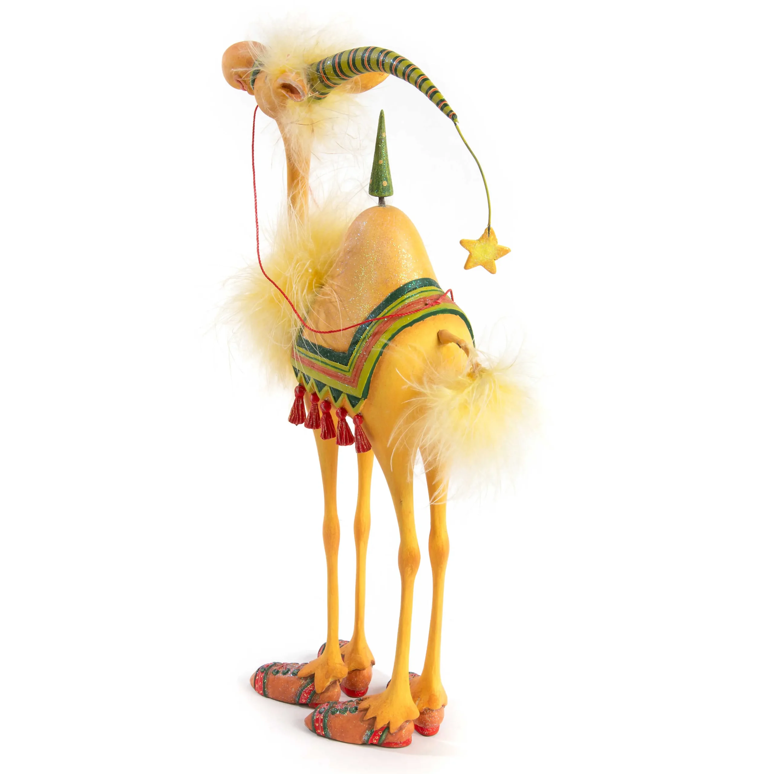 MacKenzie-Childs Holiday|Room Accents<Patience Brewster Nativity Harold the Camel Figure