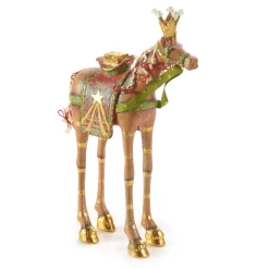 MacKenzie-Childs Holiday|Room Accents<Patience Brewster Nativity Golda the Horse Figure