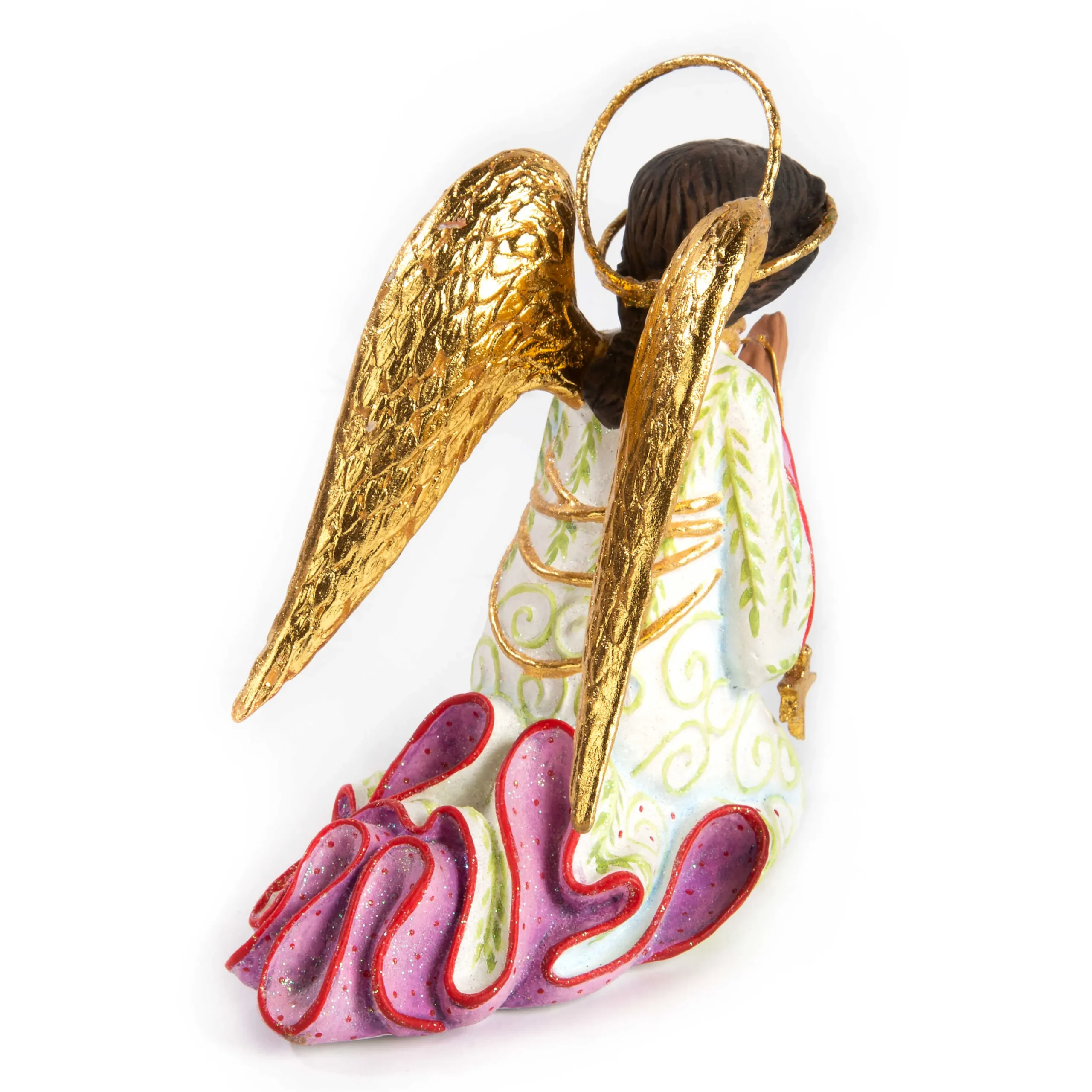 MacKenzie-Childs Holiday|Room Accents<Patience Brewster Nativity World Praying Angel Figure