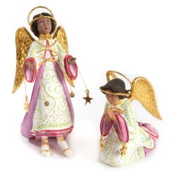MacKenzie-Childs Holiday|Room Accents<Patience Brewster Nativity World Praying Angel Figure
