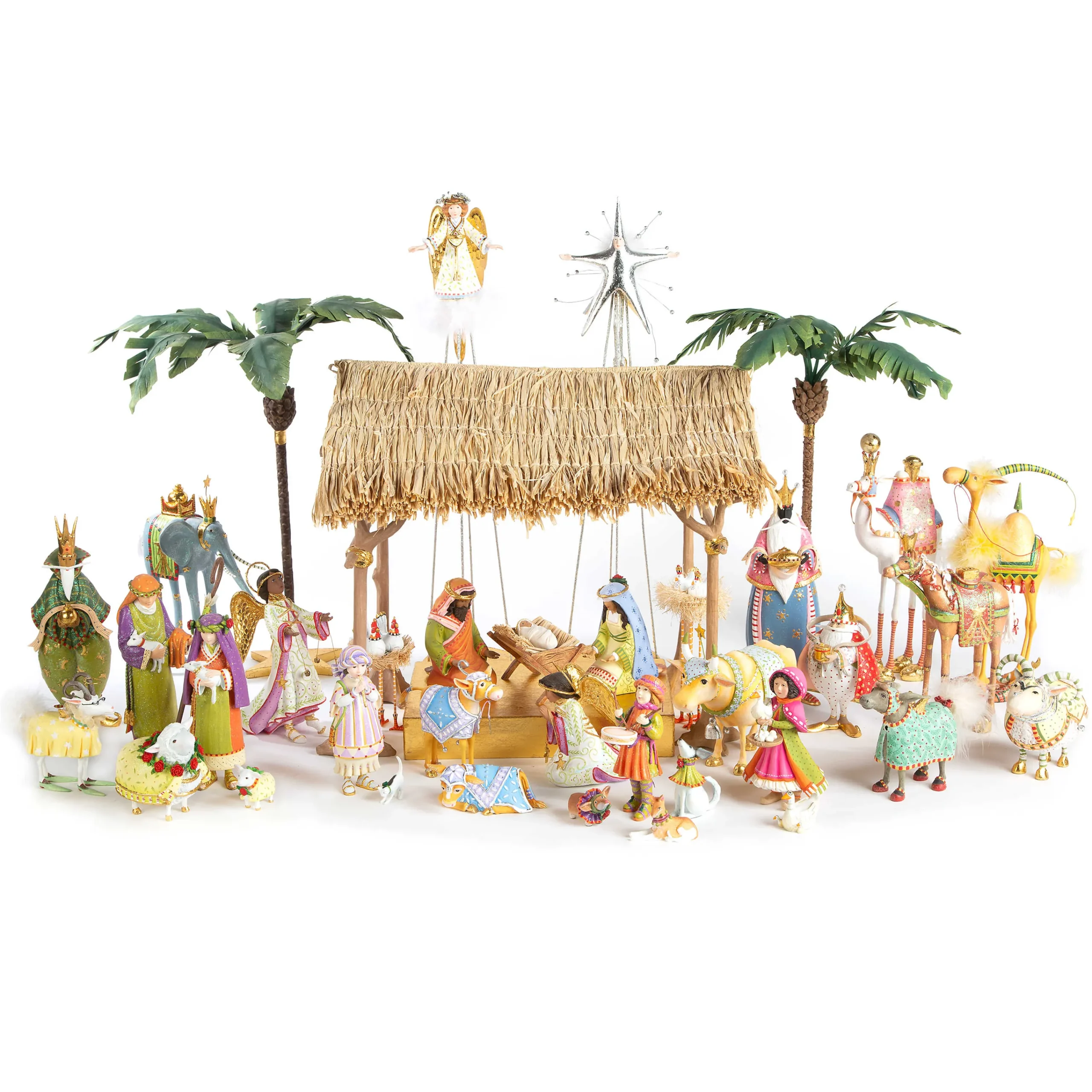 MacKenzie-Childs Holiday|Room Accents<Patience Brewster Nativity World Praying Angel Figure