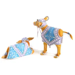 MacKenzie-Childs Holiday|Room Accents<Patience Brewster Nativity Calf Figures