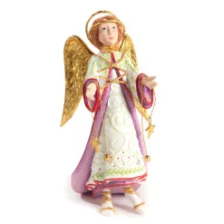 MacKenzie-Childs Holiday|Room Accents<Patience Brewster Nativity Rejoicing Angel Figure