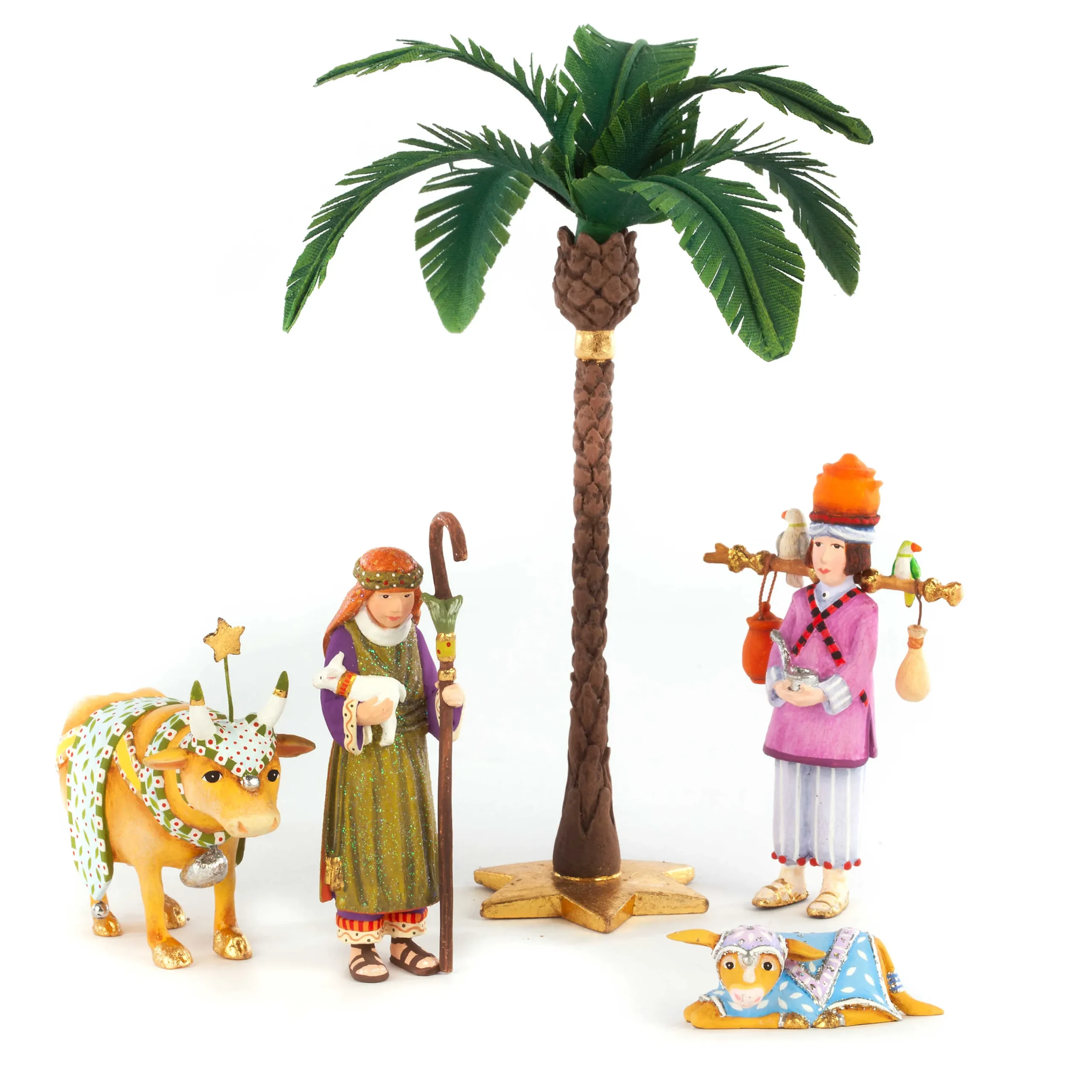 MacKenzie-Childs Holiday|Room Accents<Patience Brewster Nativity Mini Figures - Shepherd Set