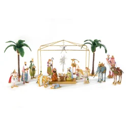 MacKenzie-Childs Holiday|Room Accents<Patience Brewster Nativity Palm Tree Mini Figure