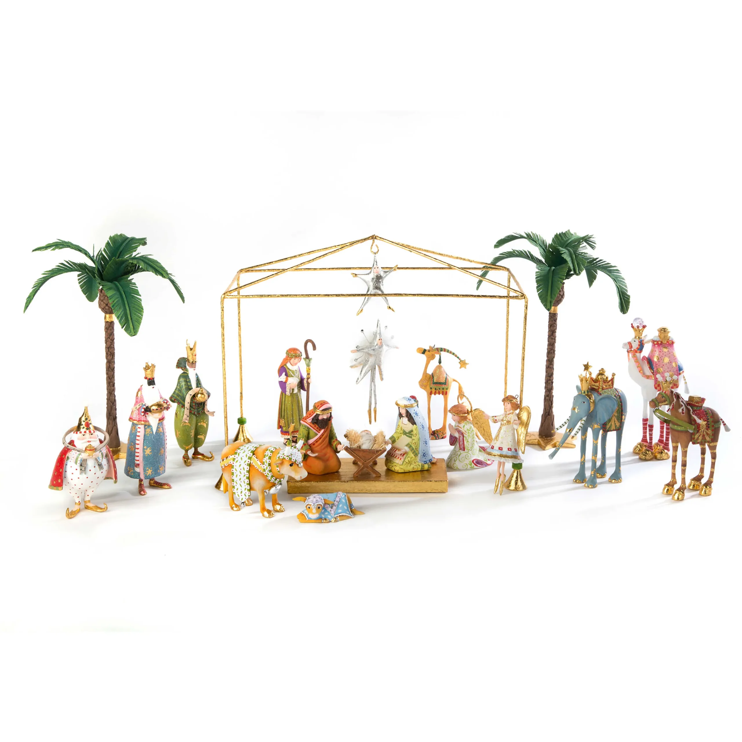 MacKenzie-Childs Holiday|Room Accents<Patience Brewster Nativity Palm Tree Mini Figure