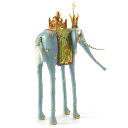 MacKenzie-Childs Holiday|Room Accents<Patience Brewster Nativity Myrtle the Elephant Figure