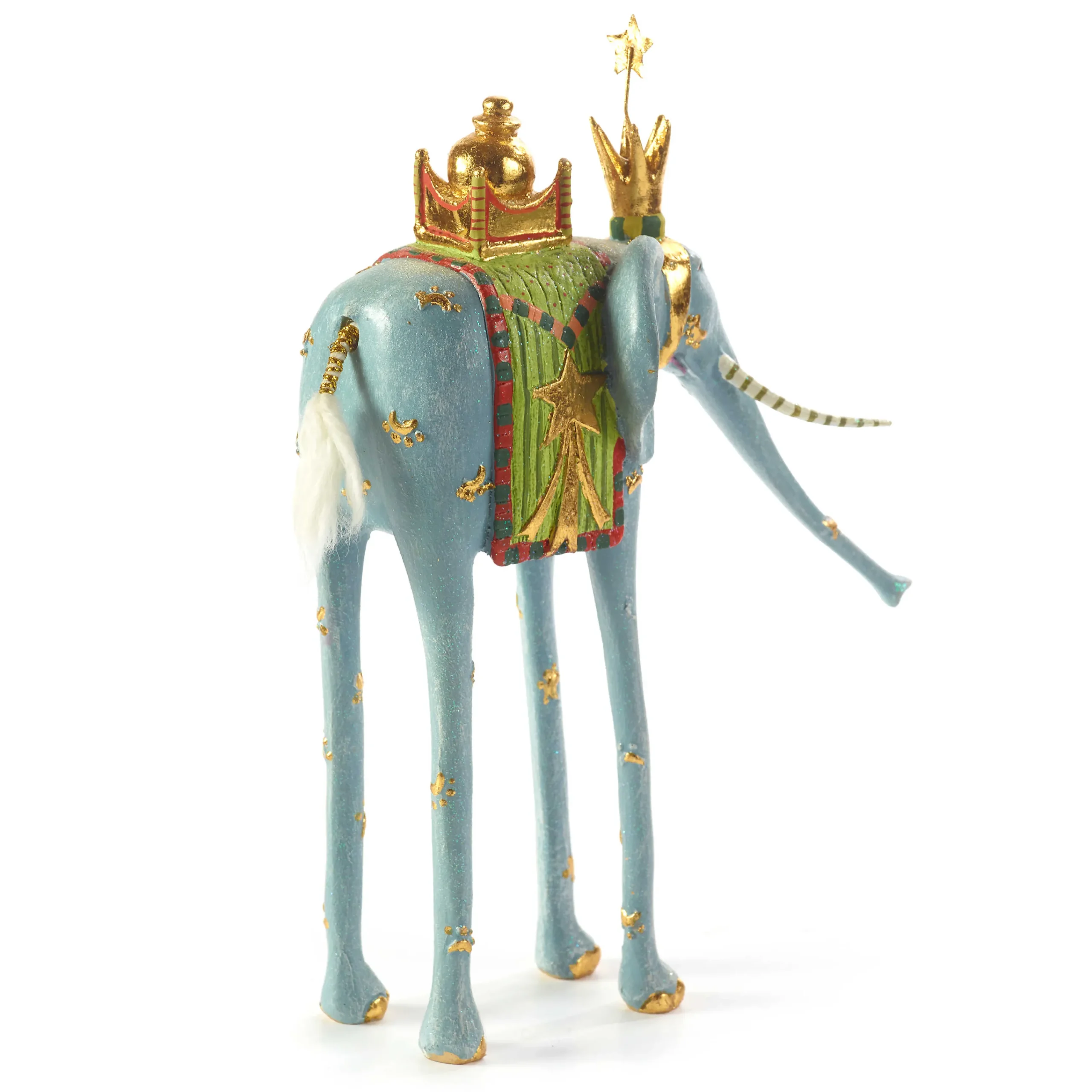 MacKenzie-Childs Holiday|Room Accents<Patience Brewster Nativity Myrtle the Elephant Figure