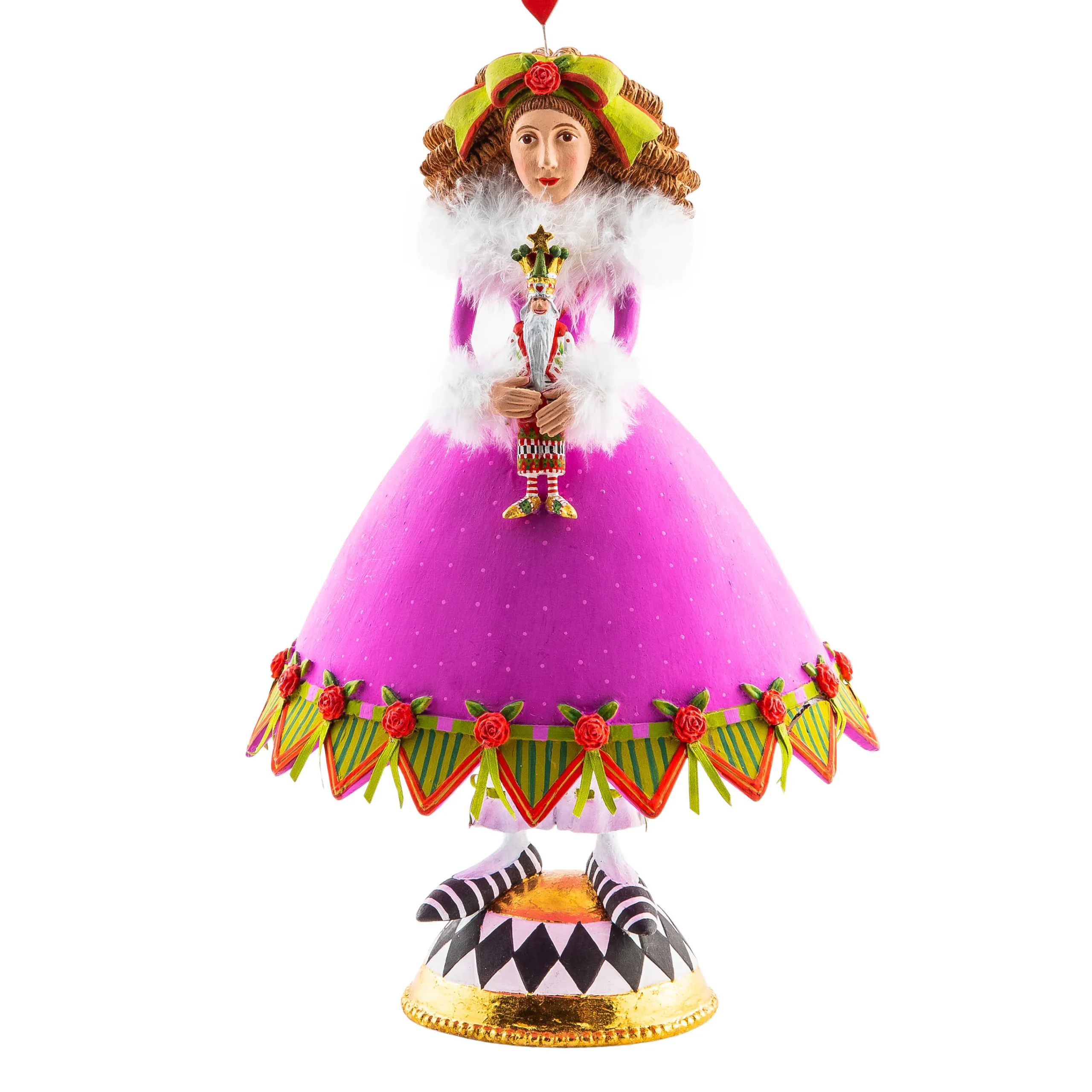 MacKenzie-Childs Holiday<Patience Brewster Nutcracker Suite Clara Figure