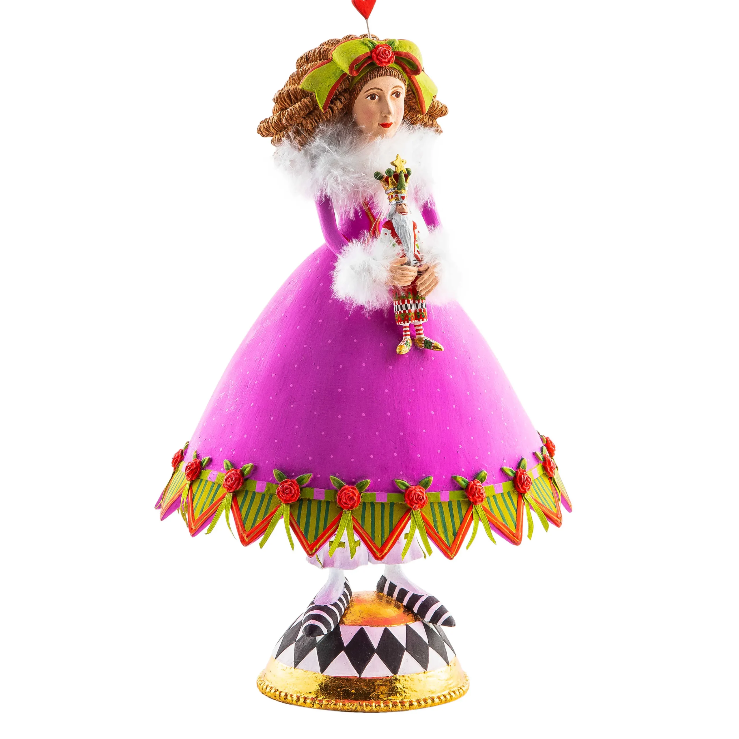 MacKenzie-Childs Holiday<Patience Brewster Nutcracker Suite Clara Figure