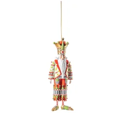 MacKenzie-Childs Holiday<Patience Brewster Nutcracker Suite Nutcracker Ornament