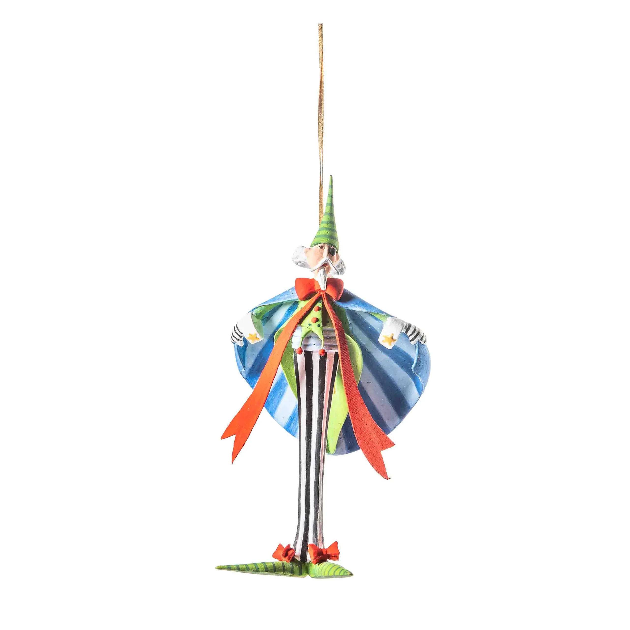 MacKenzie-Childs Holiday<Patience Brewster Nutcracker Suite Drosselmeyer Ornament