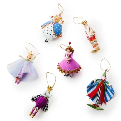 MacKenzie-Childs Holiday|Decor Sets<Patience Brewster Nutcracker Suite Mini Ornament Set