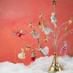 MacKenzie-Childs Holiday|Room Accents<Patience Brewster Paradise Ornament Display Tree