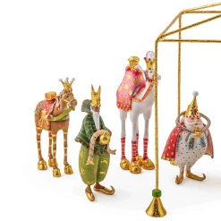 MacKenzie-Childs Holiday<Patience Brewster World Edition Mini Nativity Introductory Set