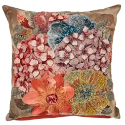 MacKenzie-Childs Pillows, Throws, & Cushions<Petal Palette Floral Throw Pillow