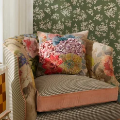 MacKenzie-Childs Pillows, Throws, & Cushions<Petal Palette Floral Throw Pillow