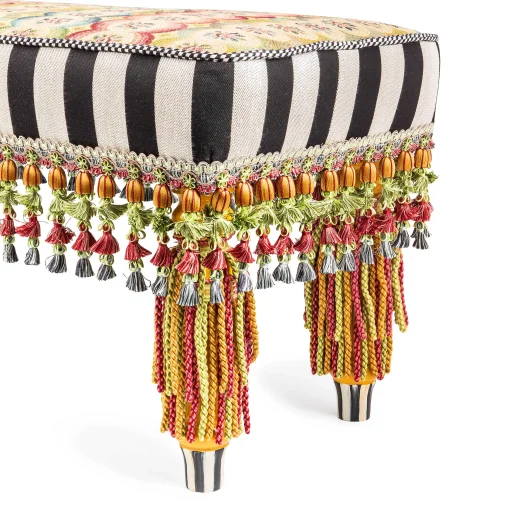 MacKenzie-Childs Entryway Furniture<Piccadilly 4' Bench