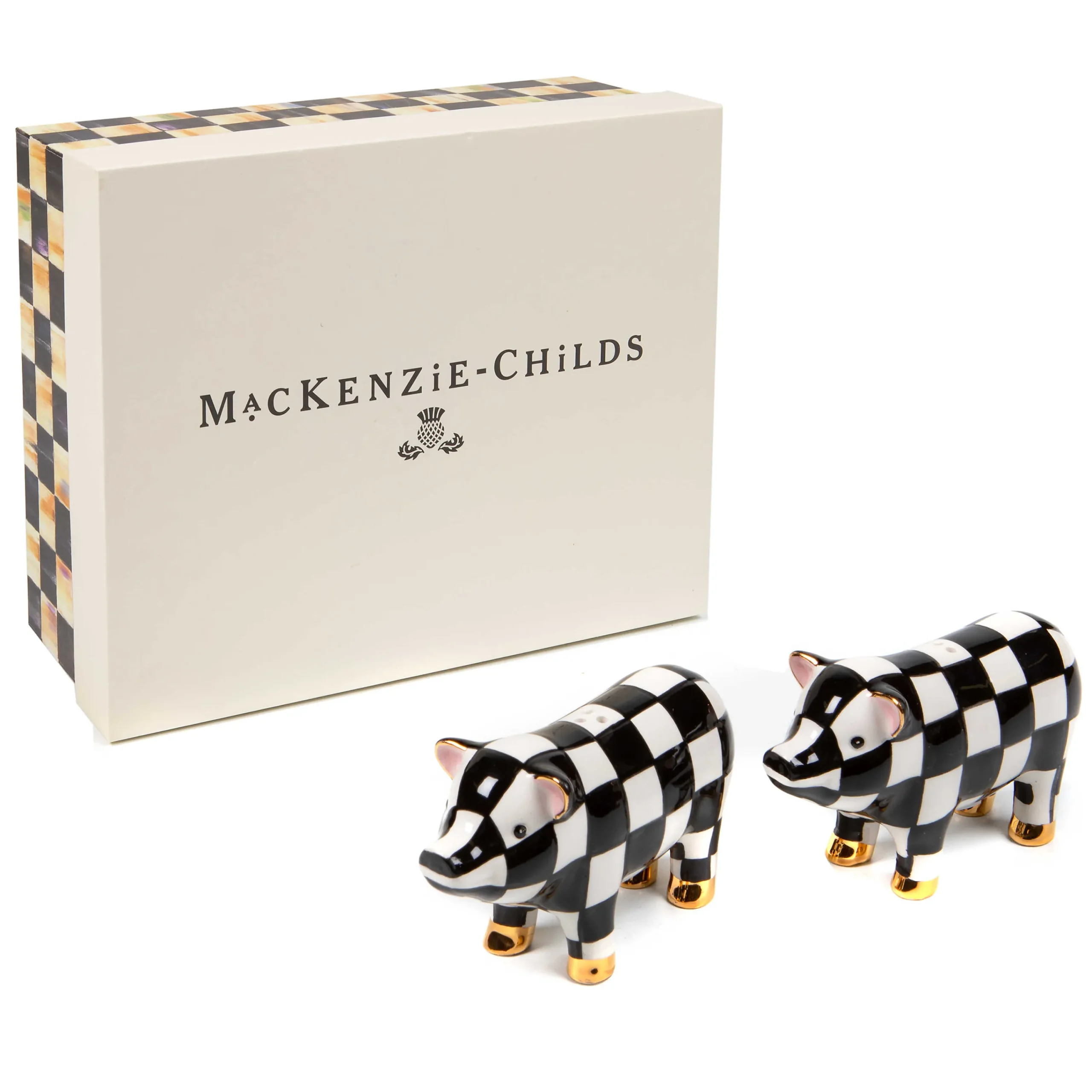 MacKenzie-Childs Spring|Table Accessories<Pig Salt  Pepper Set