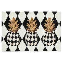 MacKenzie-Childs Rugs<Pineapple 2'  x 3' Rug