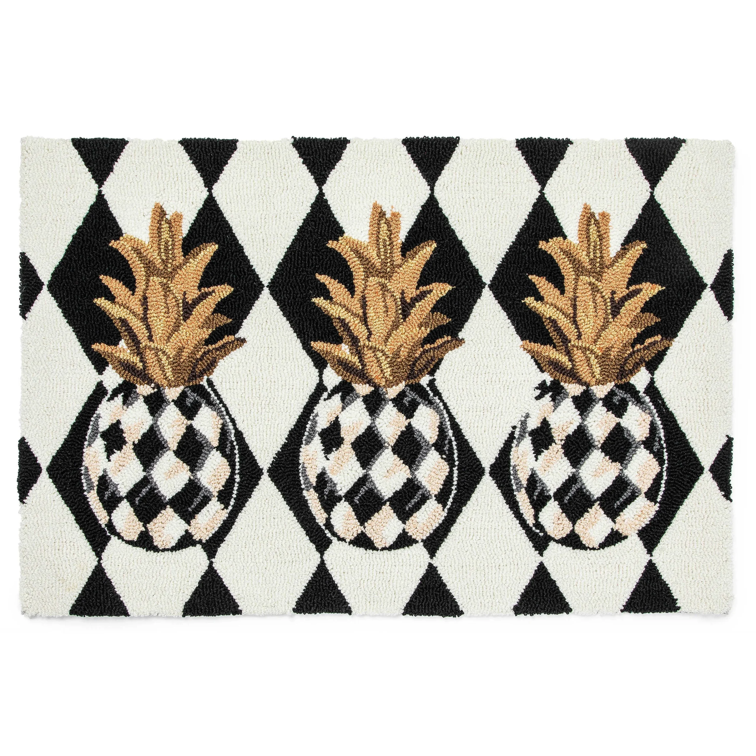 MacKenzie-Childs Rugs<Pineapple 2'  x 3' Rug