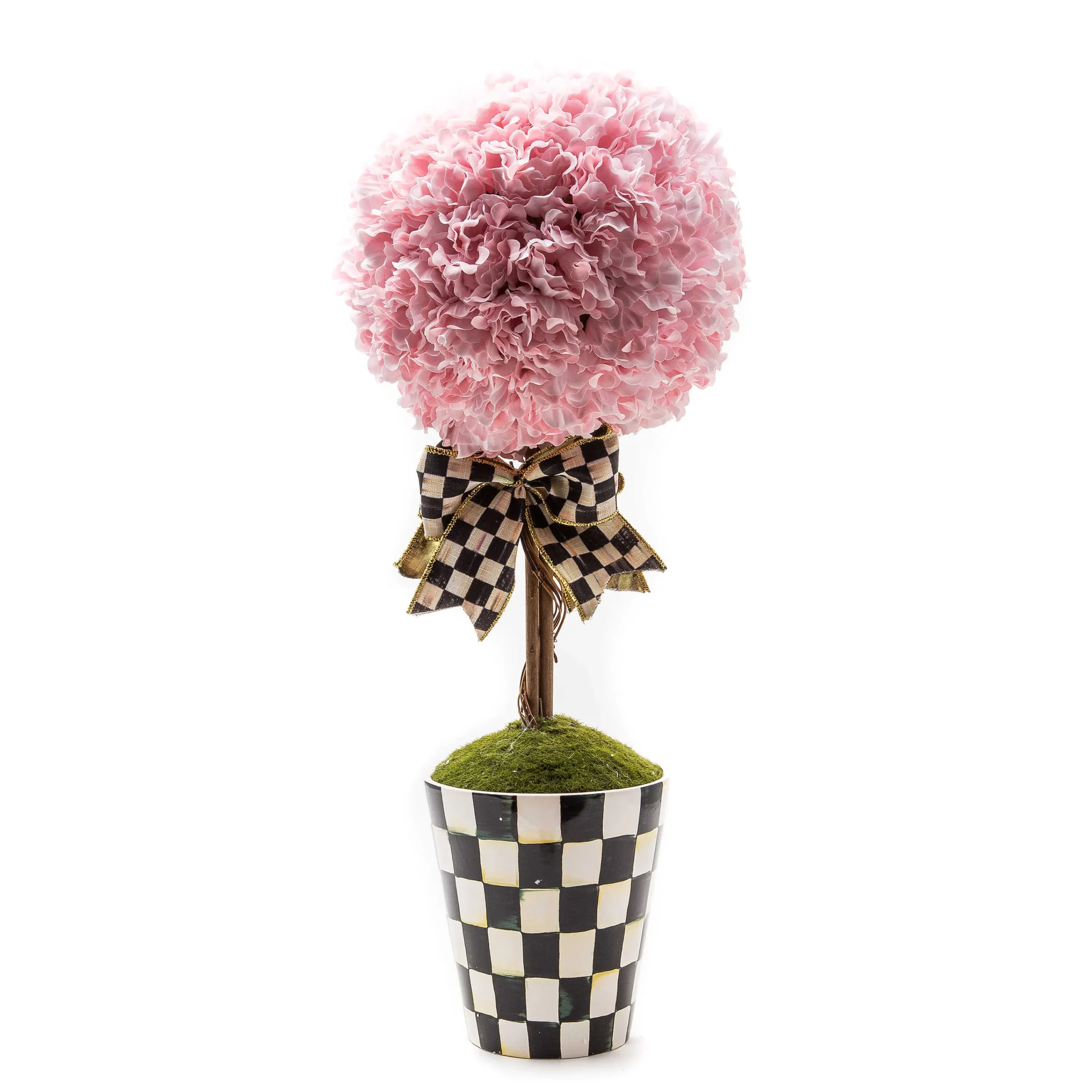 MacKenzie-Childs Greenery & Florals<Pink Topiary Large Drop In