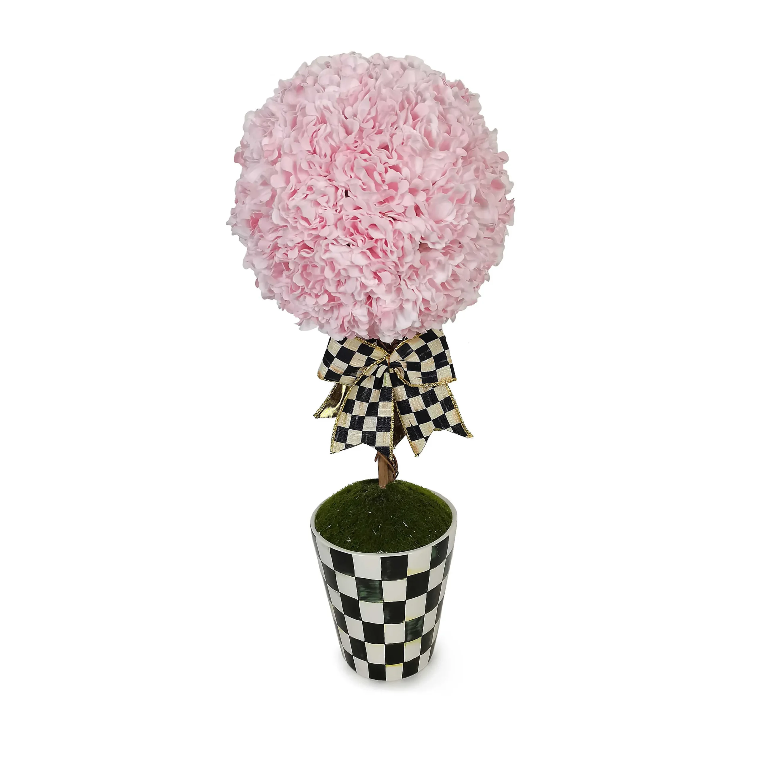 MacKenzie-Childs Greenery & Florals<Pink Topiary Large Drop In
