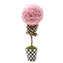 MacKenzie-Childs Greenery & Florals<Pink Topiary Small Drop In