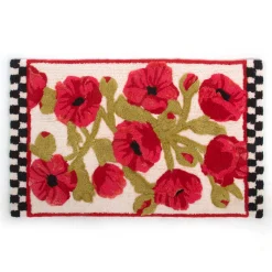 MacKenzie-Childs Bath & Bath Accessories<Poppy Bath Rug
