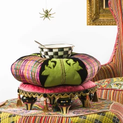 MacKenzie-Childs Living Room<Portobello Road Footstool