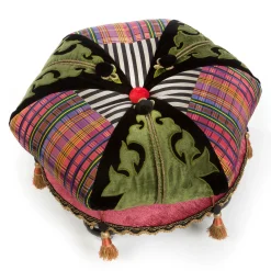 MacKenzie-Childs Living Room<Portobello Road Footstool