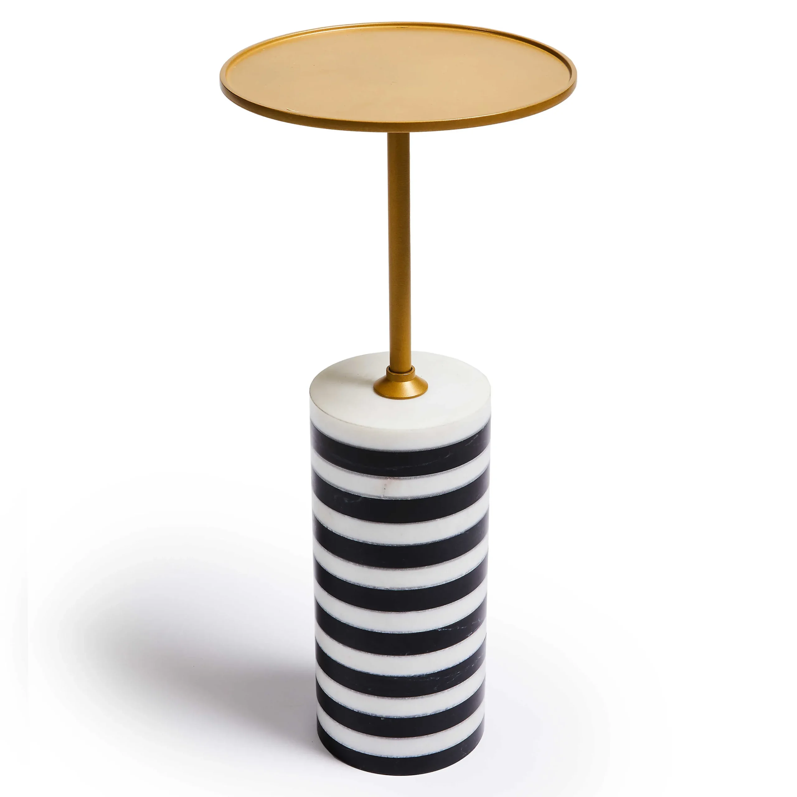 MacKenzie-Childs Entryway Furniture|Living Room<Priorities Round Stripe Side Table