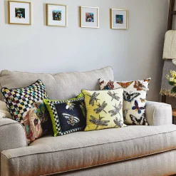 MacKenzie-Childs Spring|Pillows, Throws, & Cushions<Puppy Dot Throw Pillow