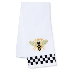 MacKenzie-Childs Bath & Bath Accessories<Queen Bee Check Hand Towel
