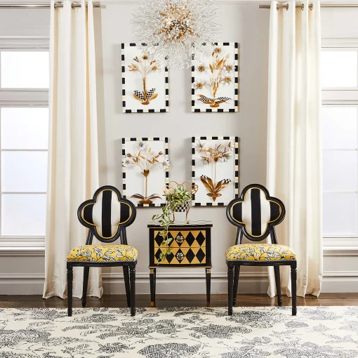 MacKenzie-Childs Outdoor|Spring<Queen Bee Outdoor Dining Chair