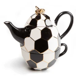 MacKenzie-Childs Serveware|Tea Kettles<Queen Bee Tea For One